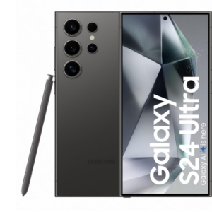 Samsung Galaxy S24 Ultra 5G AI Smartphone with Galaxy AI (Titanium Black, 12GB, 512GB Storage), Snapdragon 8 Gen 3, 200 MP Camera with ProVisual Engine and 5000mAh Battery