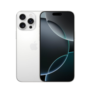 iPhone 16 Pro Max 256 GB: 5G Mobile Phone with Camera Control, 4K 120 fps Dolby Vision and a Huge Leap in Battery Life. Works with AirPods; White Titanium