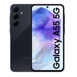 Samsung Galaxy A55 5G (Awesome Navy, 8GB RAM, 256GB Storage) | AI | Metal Frame | 50 MP Main Camera (OIS) | Super HDR Video| Nightography | IP67 | Corning Gorilla Glass Victus+ | sAMOLED Display