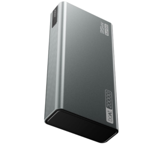 boAt Energyshroom PB435 20000 mAh 35W Super Fast Charging Power Bank, Smart 12 Layer Protection (4X Output Ports, Supports Android, iPhone, Tablets, Earbuds, etc.) (Stone Grey)