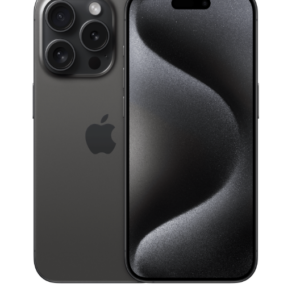 Apple iPhone 15 Pro (Black Titanium, 256 GB)
