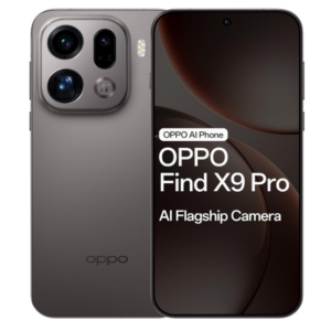 Oppo Find X9 Pro 5G (Titanium Charcoal, 16GB RAM, 512GB Storage) with No Cost EMI/Additional Exchange Offers