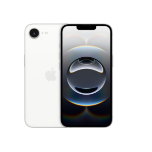 iPhone 16e 128 GB: Built for Apple Intelligence, A18 Chip, Supersized Battery Life, 48MP Fusion. Camera, 15.40 cm (6.1″) Super Retina XDR Display; White