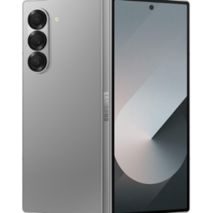 Samsung Galaxy Z Fold6 5G Smartphone with Galaxy AI (Silver Shadow, 12GB RAM, 256GB Storage), 50MP High-Resolution Camera, Snapdragon 8 Gen 3, Google Gemini