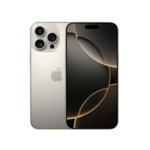 iPhone 16 Pro Max 256 GB: 5G Mobile Phone with Camera Control, 4K 120 fps Dolby Vision and a Huge Leap in Battery Life. Works with AirPods; Natural Titanium