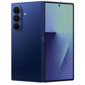Samsung Galaxy Z Fold7 5G Smartphone with Galaxy AI (Blue Shadow, 12GB RAM, 256GB Storage), Ultra Sleek Design with 200MP Camera, Powerful Snapdragon 8 Elite, Google Gemini