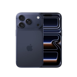 iPhone 17 Pro 256 GB: 15.93 cm (6.3″) Display with Promotion up to 120Hz, A19 Pro Chip, Breakthrough Battery Life, Pro Fusion Camera System with Center Stage Front Camera; Deep Blue