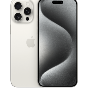 Apple iPhone 15 Pro (White Titanium, 256 GB)
