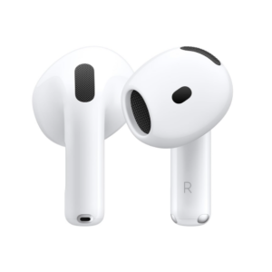 Apple AirPods 4 Wireless Earbuds, Bluetooth Headphones, with Active Noise Cancellation, Adaptive Audio, Transparency Mode, Personalised Spatial Audio, USB-C Charging Case, Wireless Charging, H2 Chip