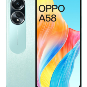 Oppo A58 (Dazzling Green, 6GB RAM, 128GB Storage) | 5000 mAh Battery and 33W SUPERVOOC | 6.72" FHD+ Punch Hole Display | Dual Stereo Speakers with No Cost EMI/Additional Exchange Offers